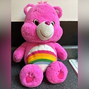 Vintage Care Bears Care a Lot Bear 2015 22 inch Very good condition.